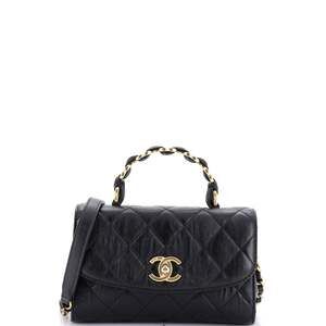 Chanel Wrapped Cc Top Handle Bag #241269C45B